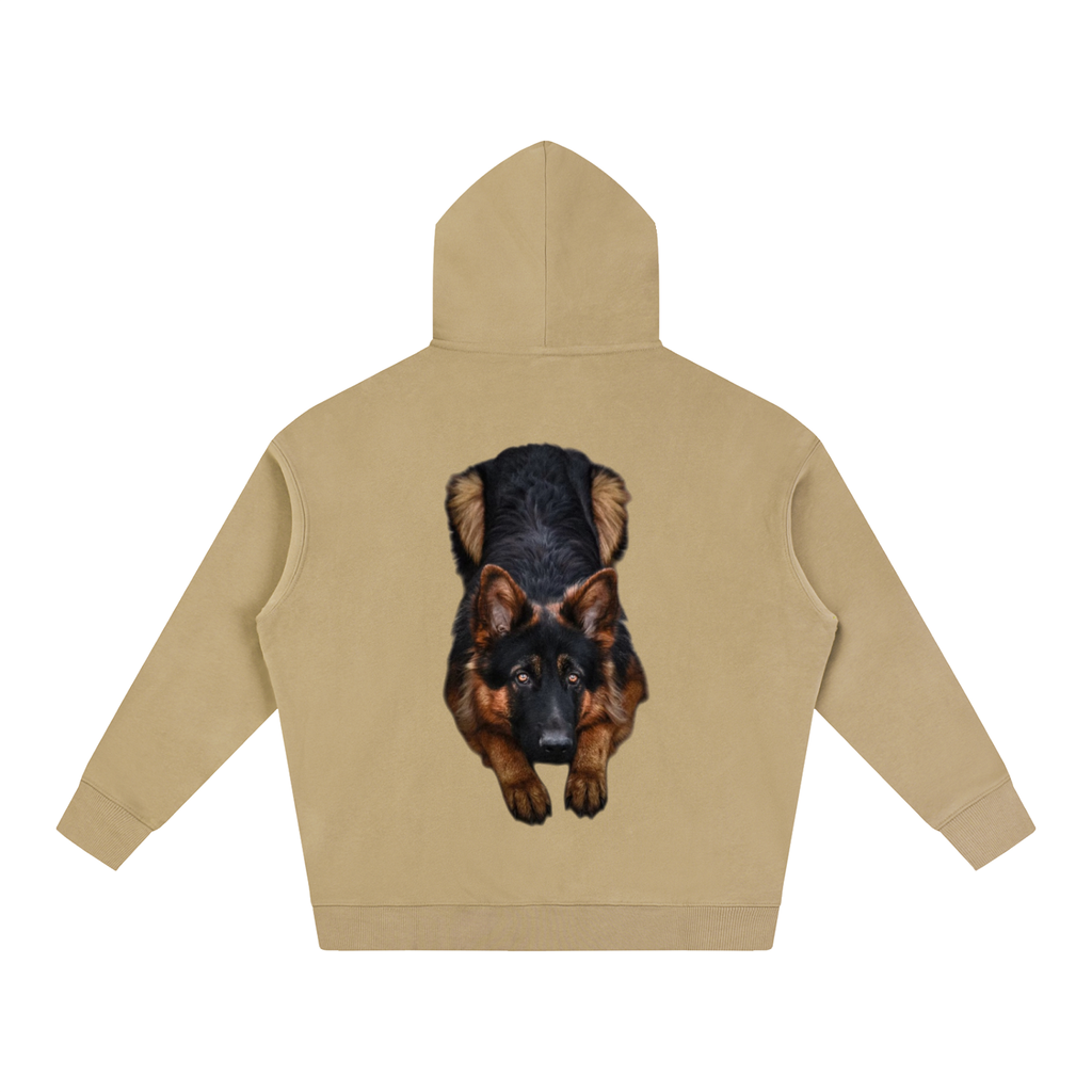 LW 123  Fleeced Hoodie