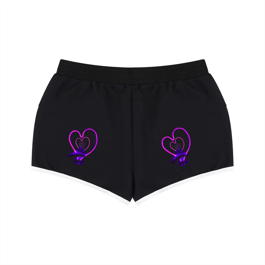 LW 123 Women's Retro Contrast Binding Shorts