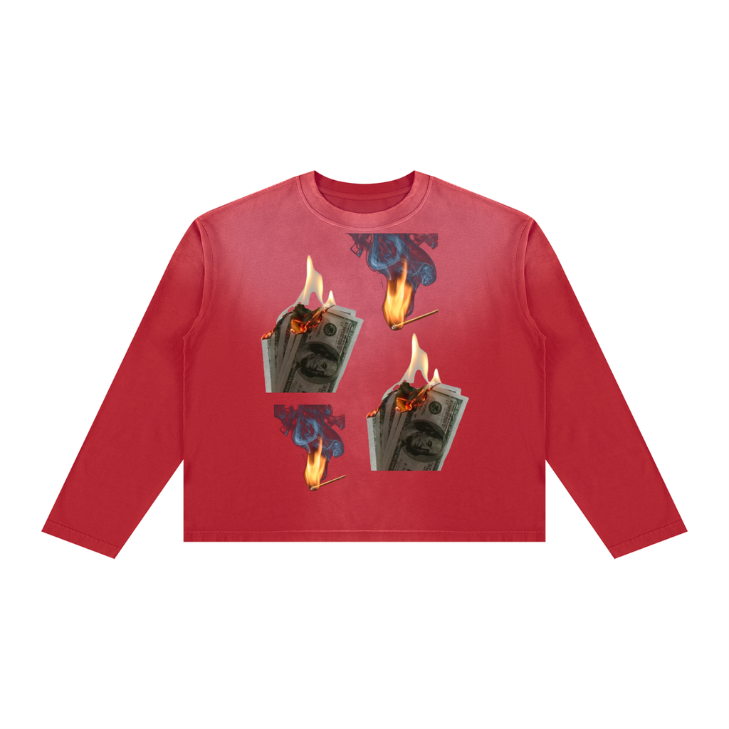 LW 123 Sunfade Boxy Long Sleeve T-Shirt