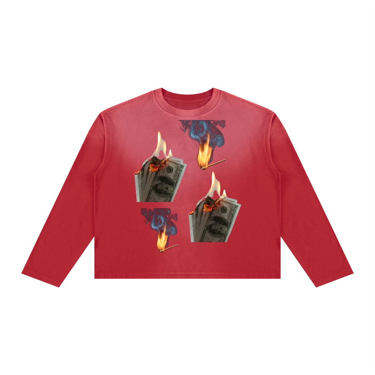 LW 123 Sunfade Boxy Long Sleeve T-Shirt