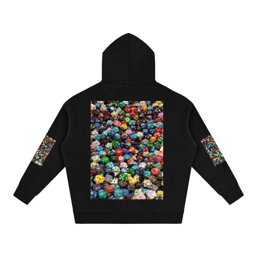 LW 123 Oversize Fleeced Hoodie
