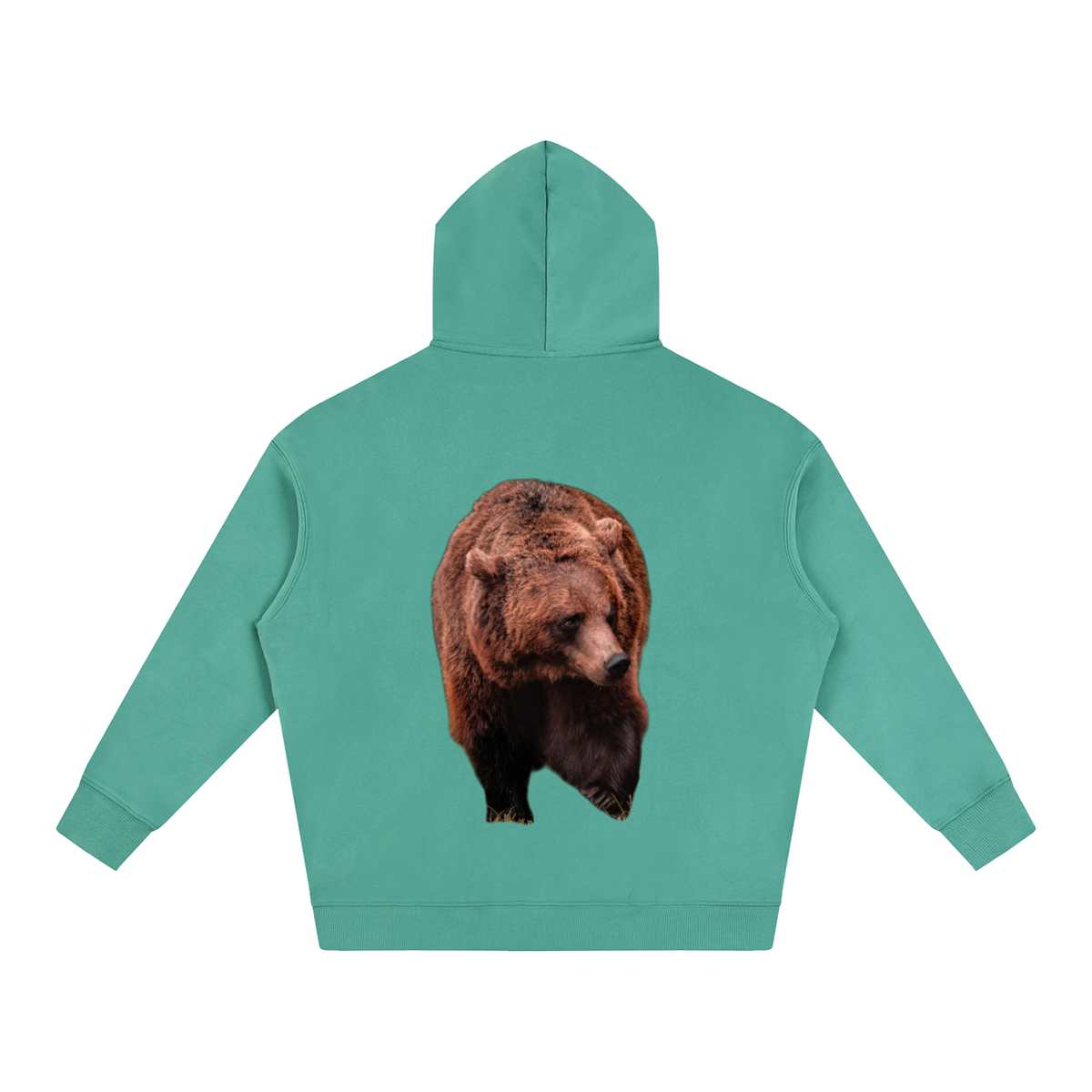 LW 123 Oversize Fleeced Hoodie