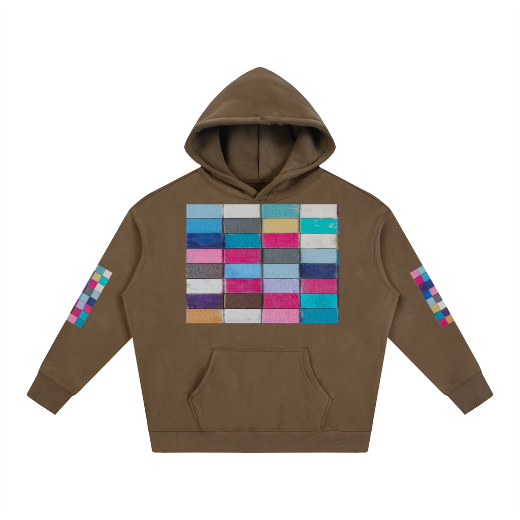 LW 123 Oversize Fleeced Hoodie