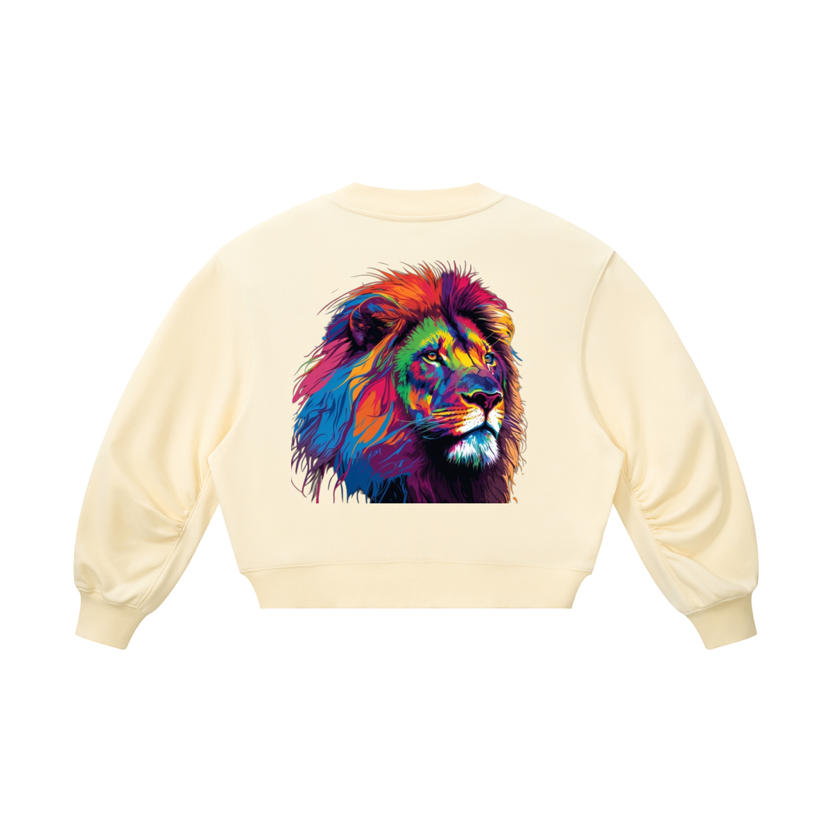 LW 123 Women’s Crop V-Neck Sweatshirt