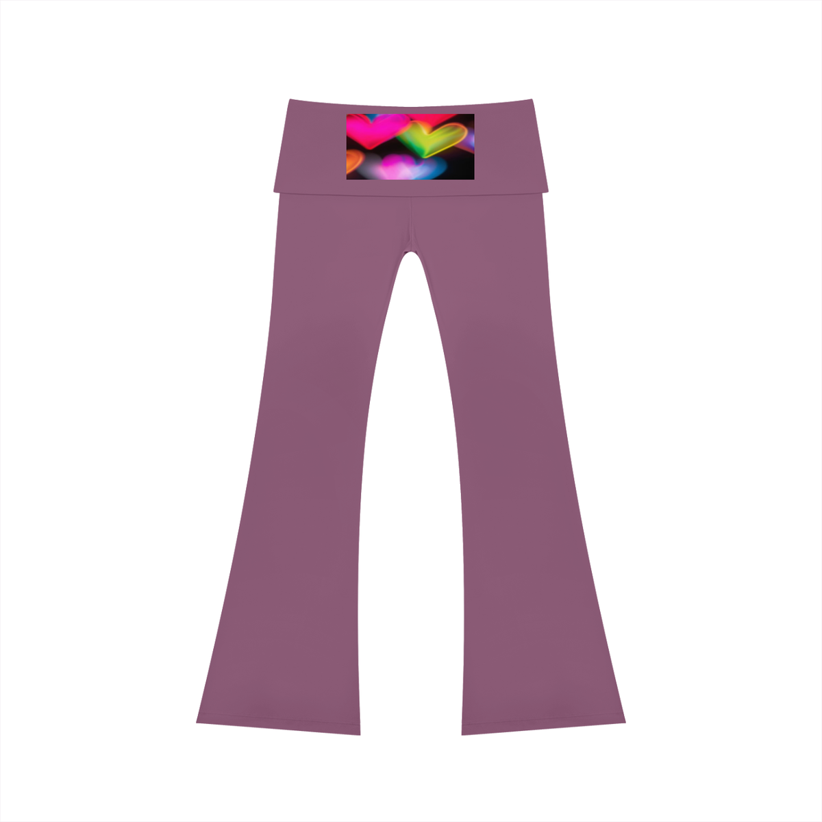 LW 123 Women's High Rise Flared Yoga Pants