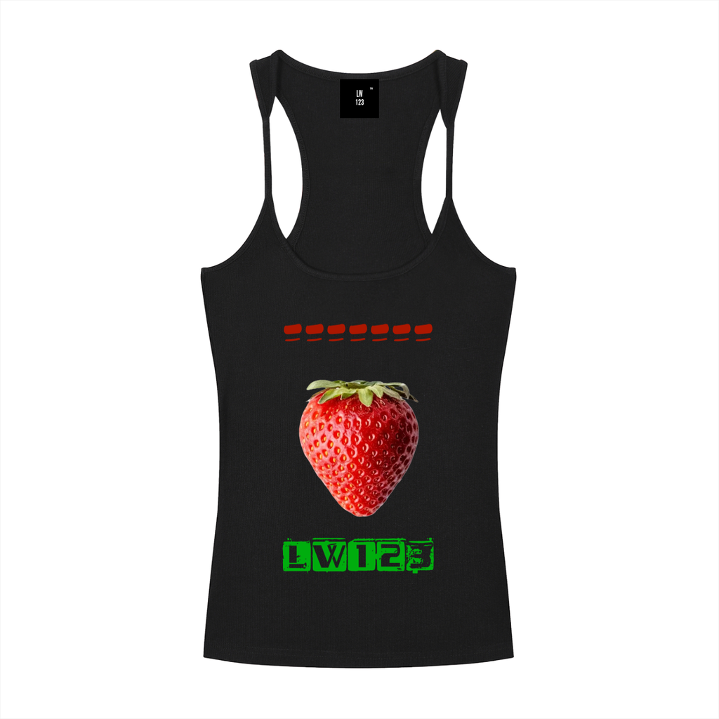 Slim Fit Ribbed Racerback Tank Top
