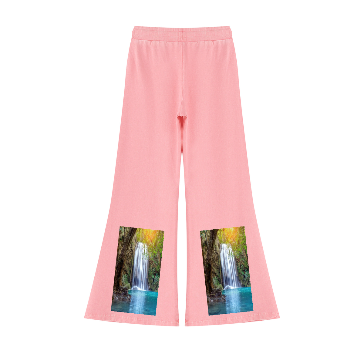 LW 123 Vintage Wash Flared Sweatpants