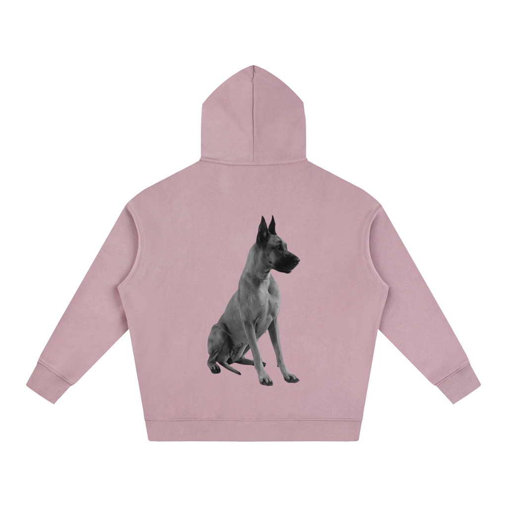 LW 123 Oversize Fleeced Hoodie