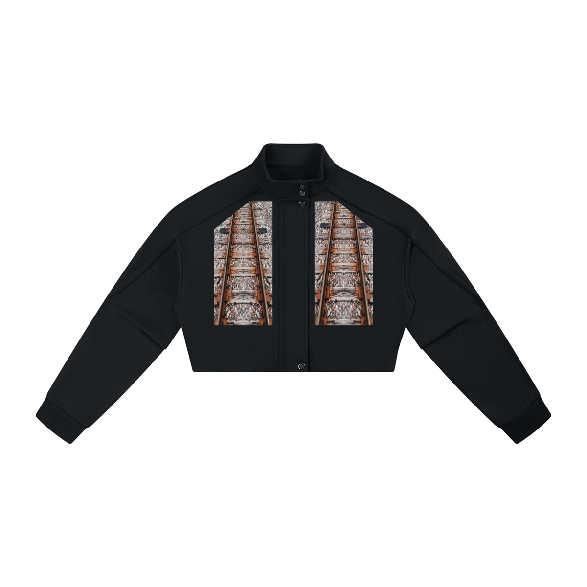 LW 123  Button-Front Jacket
