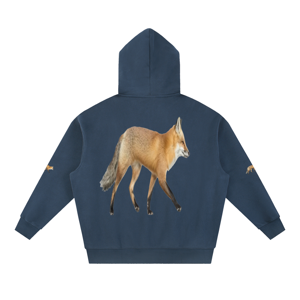 LW 123 Fox Fleece Hoodie