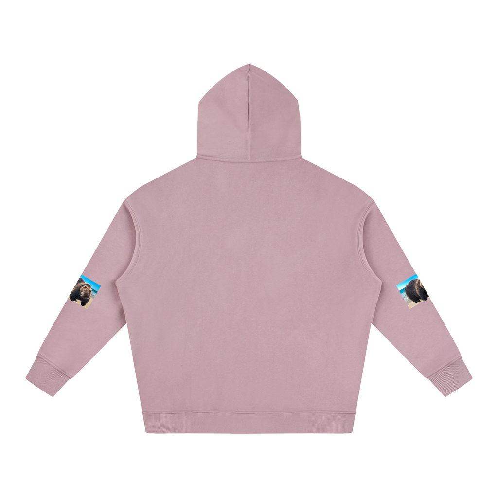LW 123 Oversize Fleeced Hoodie