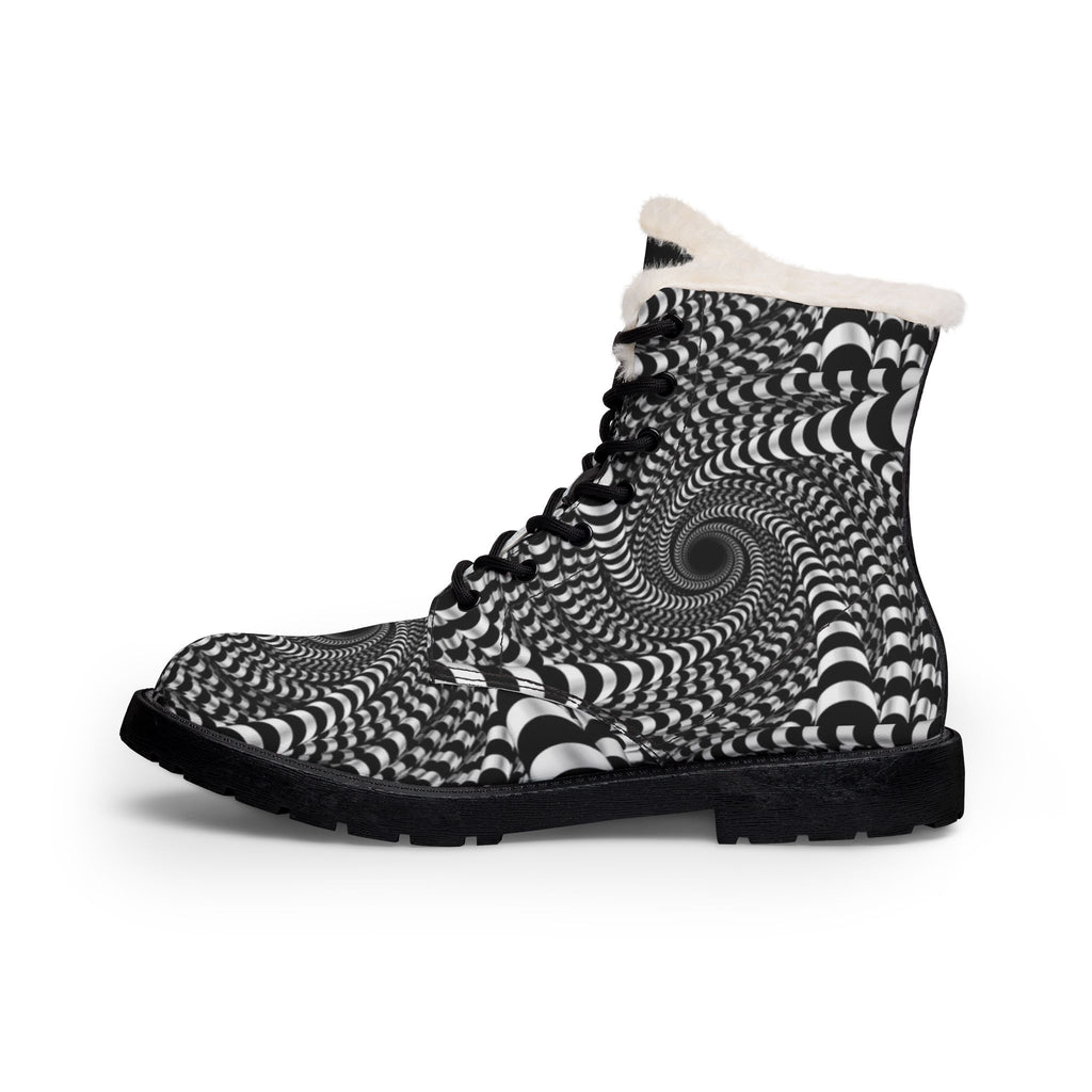 LW 123 Women's Fur-Lined Leather Boots