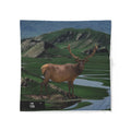 LW 123 Moose Meadow Cotton Duvet Cover — Scenic Elk Wildlife Bedding