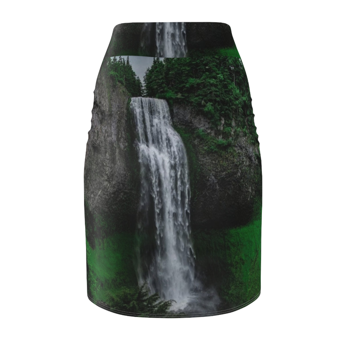 LW 123 Women's Pencil Skirt (AOP)
