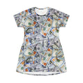 LW 123 T-Shirt Dress (AOP)