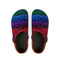 LW 123 Rainbow Gradient EVA Foam Clogs