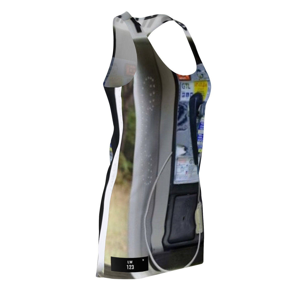 LW 123  Racerback Dress (AOP)