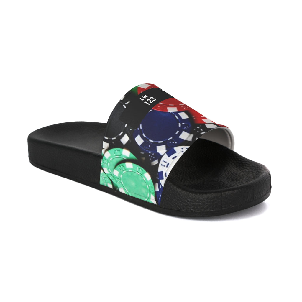 LW 123 Poker Chips Slide Sandals