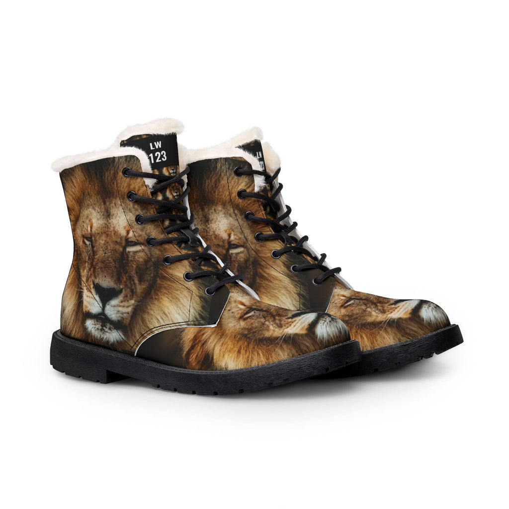 LW 123 Women's Fur and Leather Boots