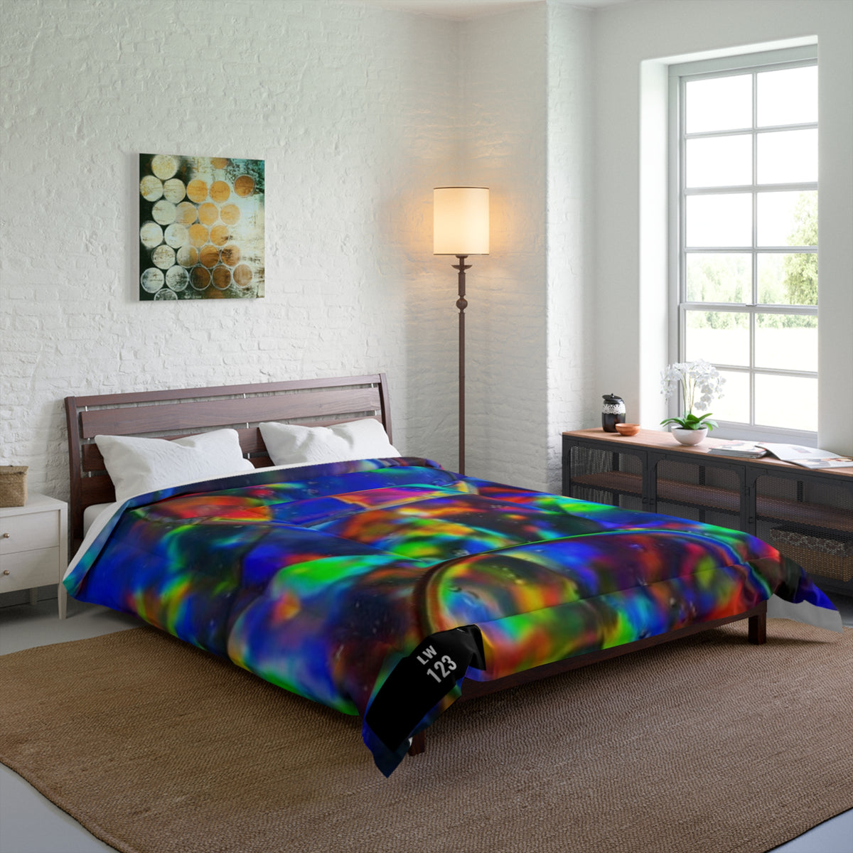 LW 123 Abstract Comforter