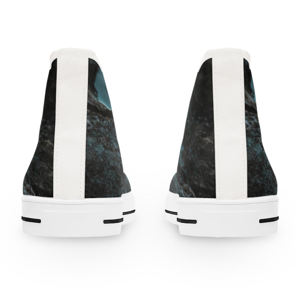 LW 123 Ocean Wave Women's High Top Sneakers