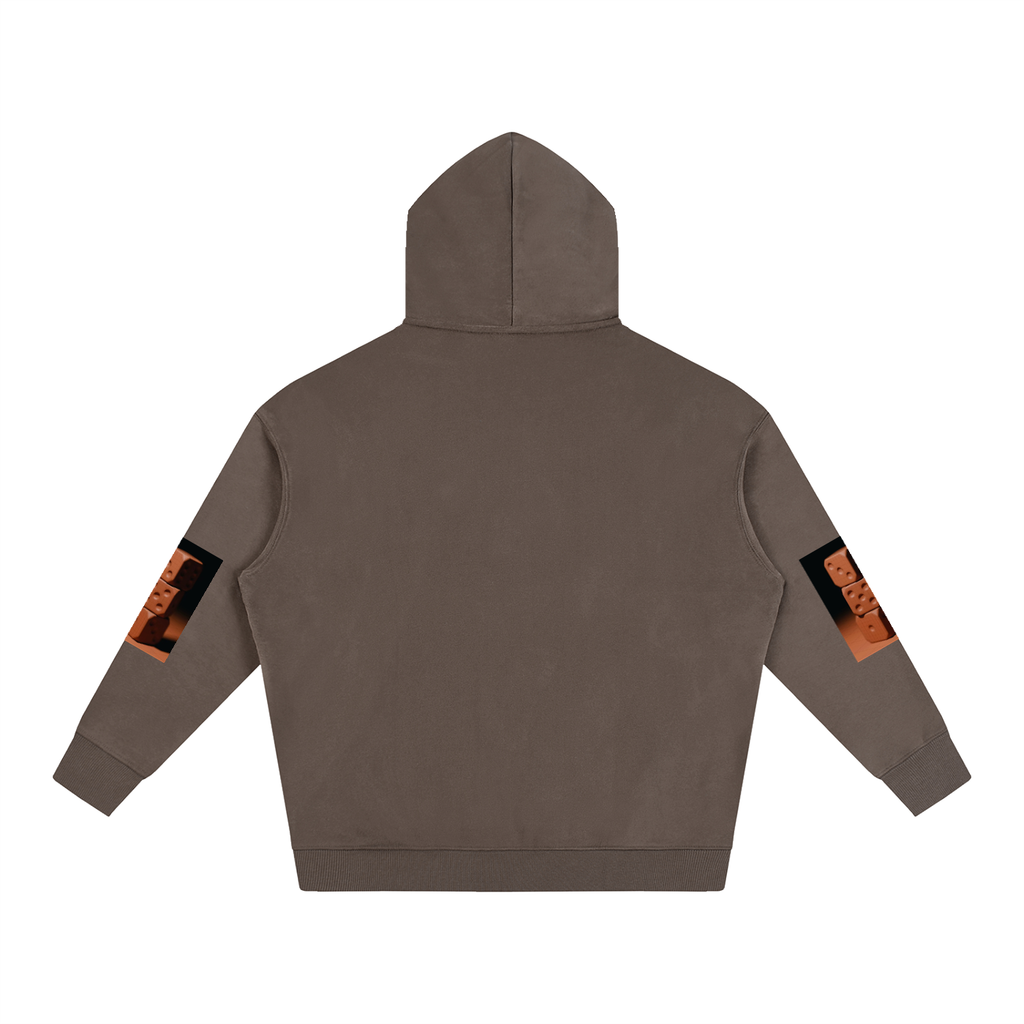LW 123  Fleeced Hoodie