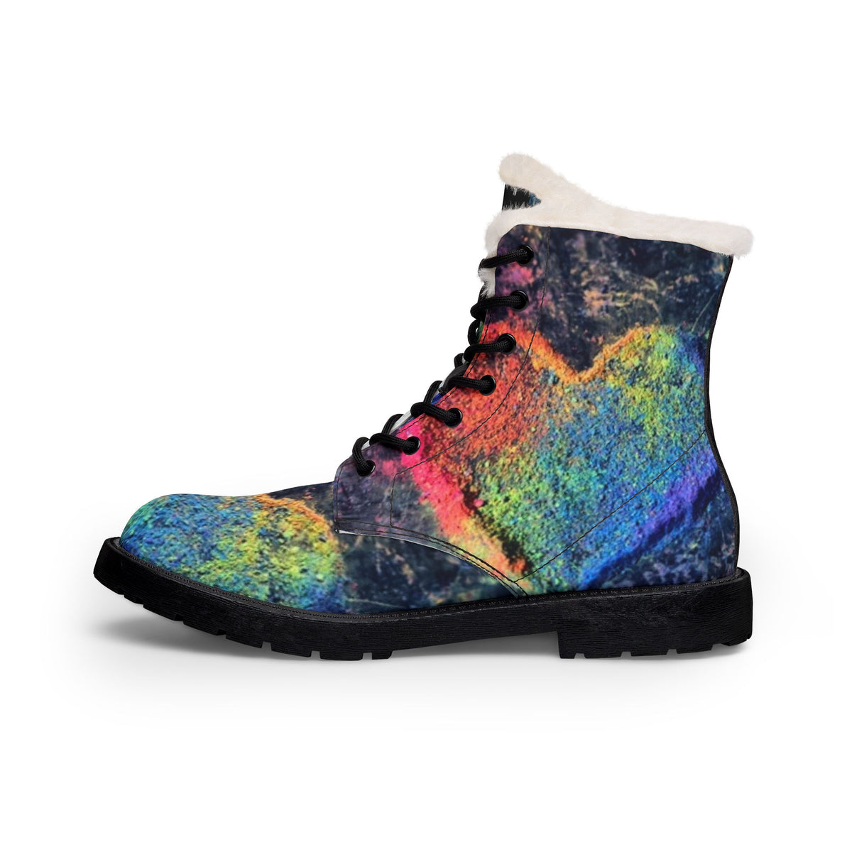 LW 123 Women's Fur and Leather Boots