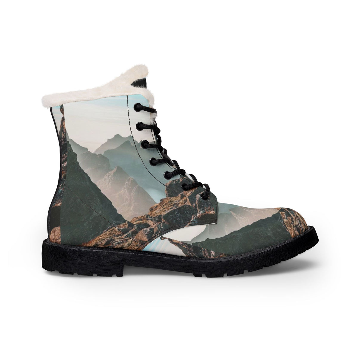 LW 123 Women's Fur and Leather Boots