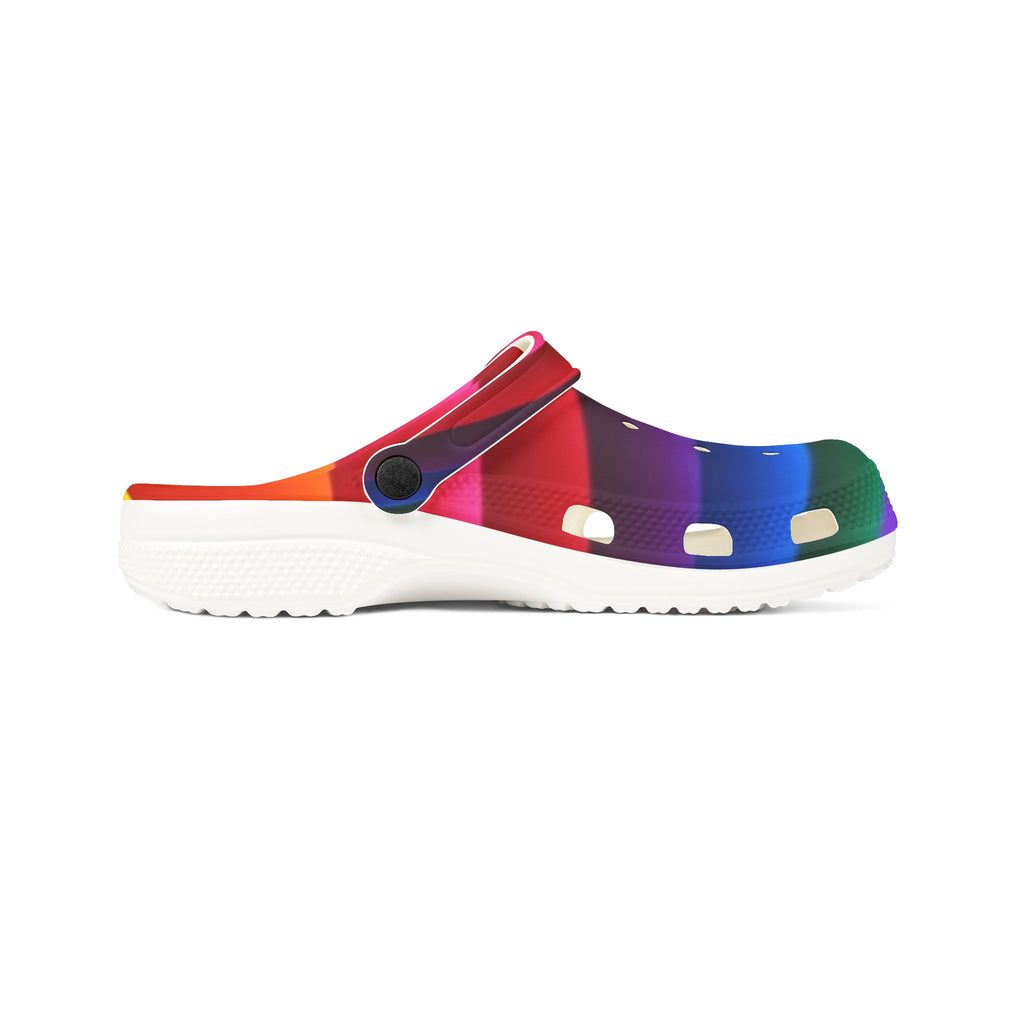 LW 123 Rainbow Gradient EVA Foam Clogs