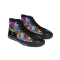LW 123  Bubble Abstract High-Top Sneakers