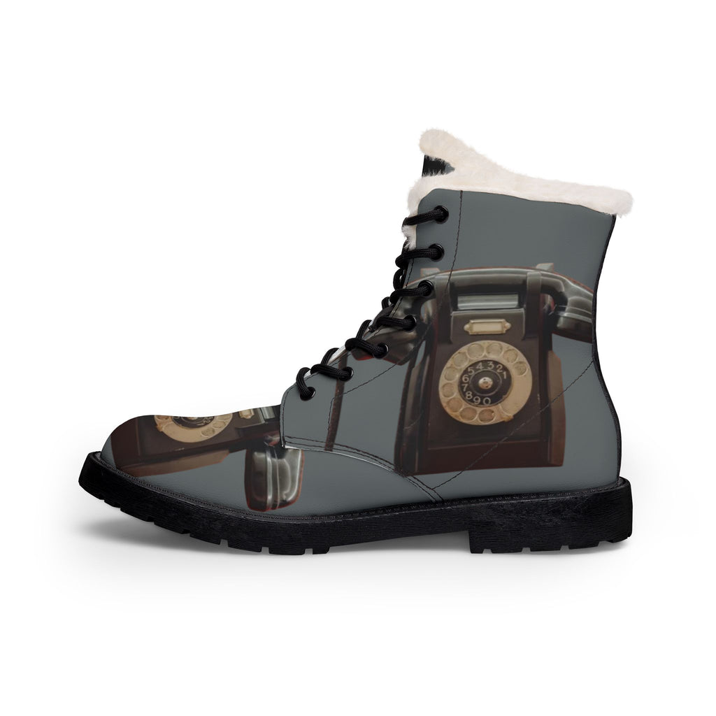 LW 123 Women's Fur and Leather Boots