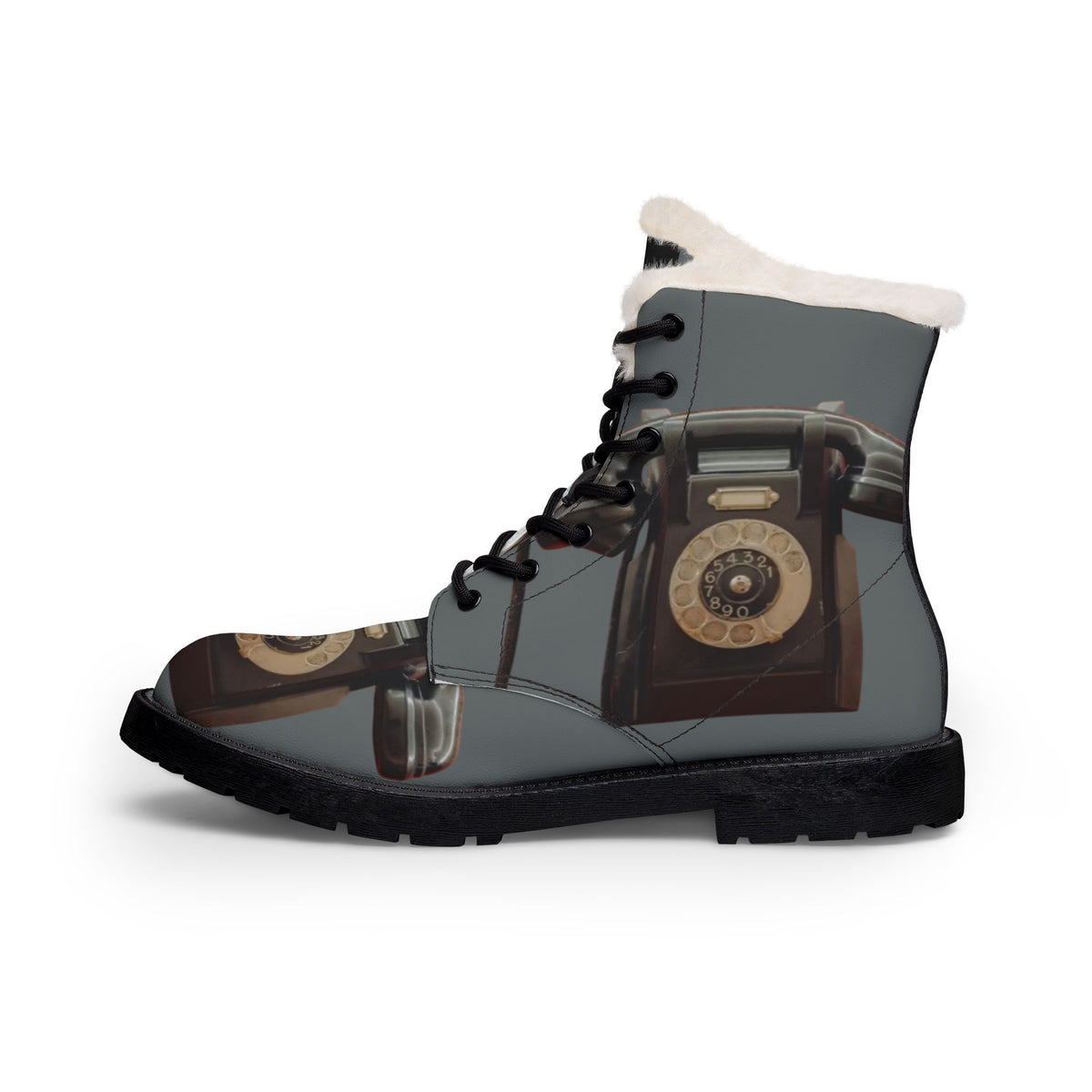 LW 123 Women's Fur and Leather Boots