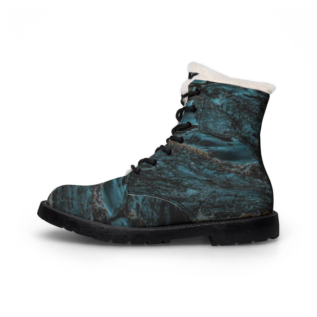 LW 123 Women's Fur-Lined Leather Boots
