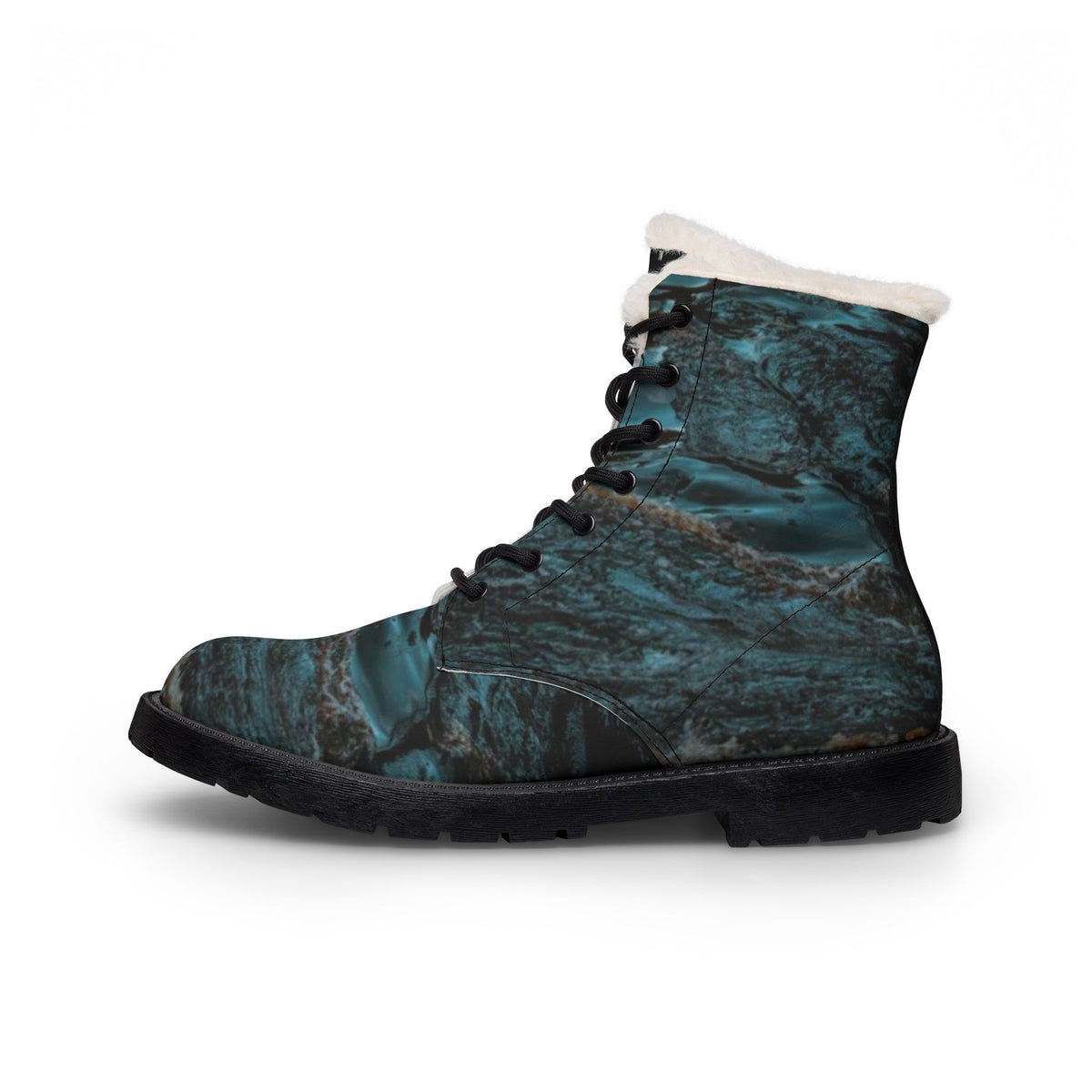 LW 123 Women's Fur-Lined Leather Boots