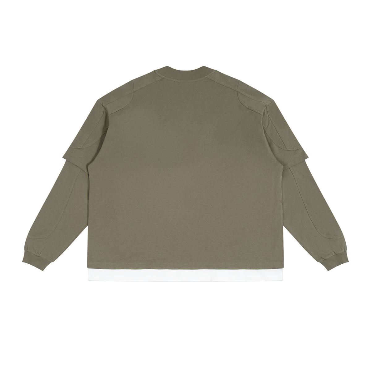 LW 123  Layer Color Block T-Shirt
