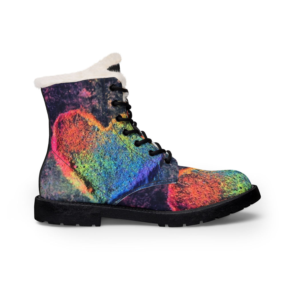 LW 123 Women's Fur and Leather Boots