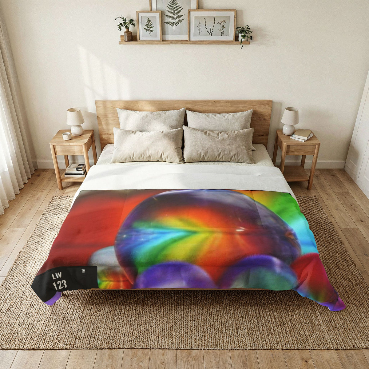 LW 123 Bubble Cotton Comforter —