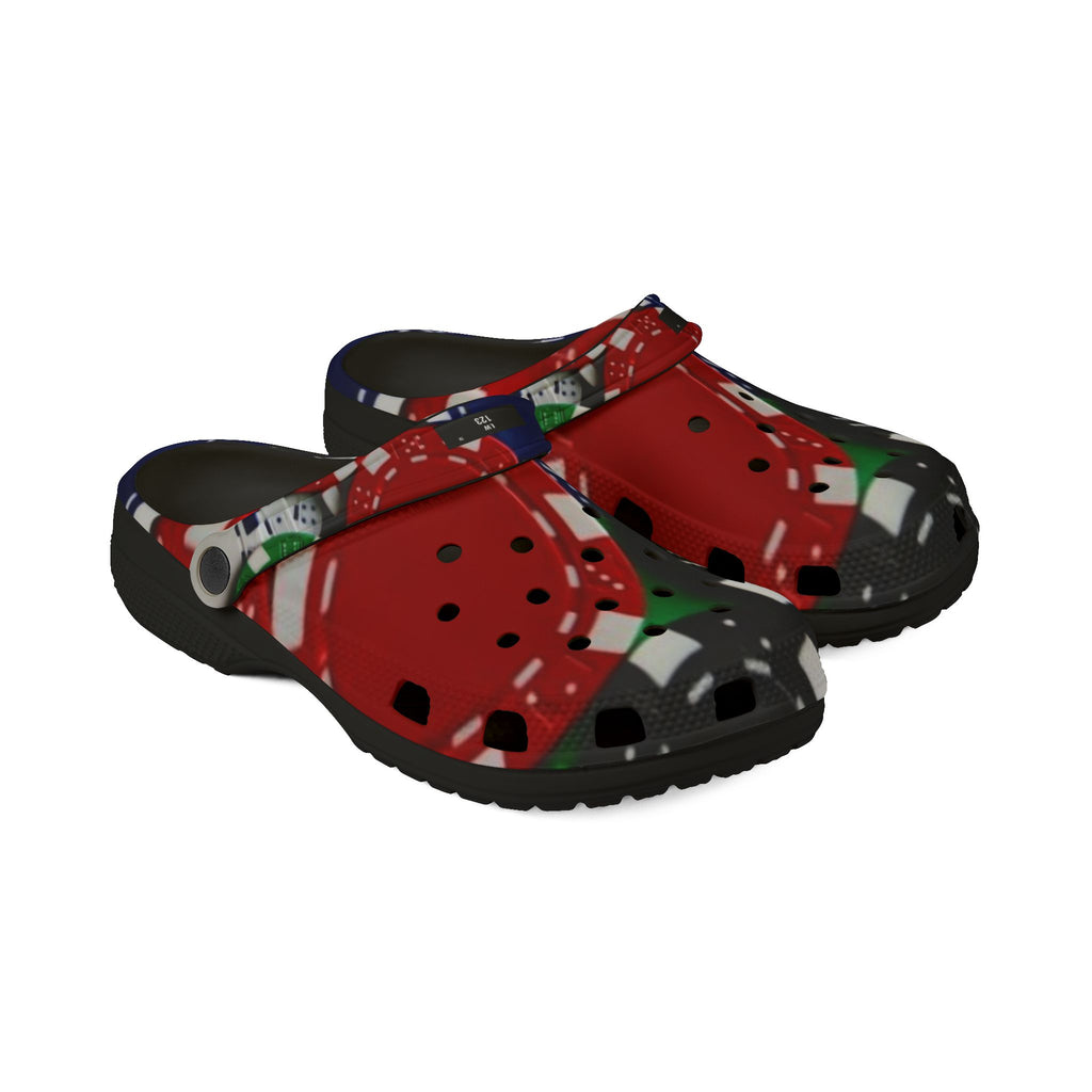 LW 123 Casino Poker Chip EVA Foam Clogs