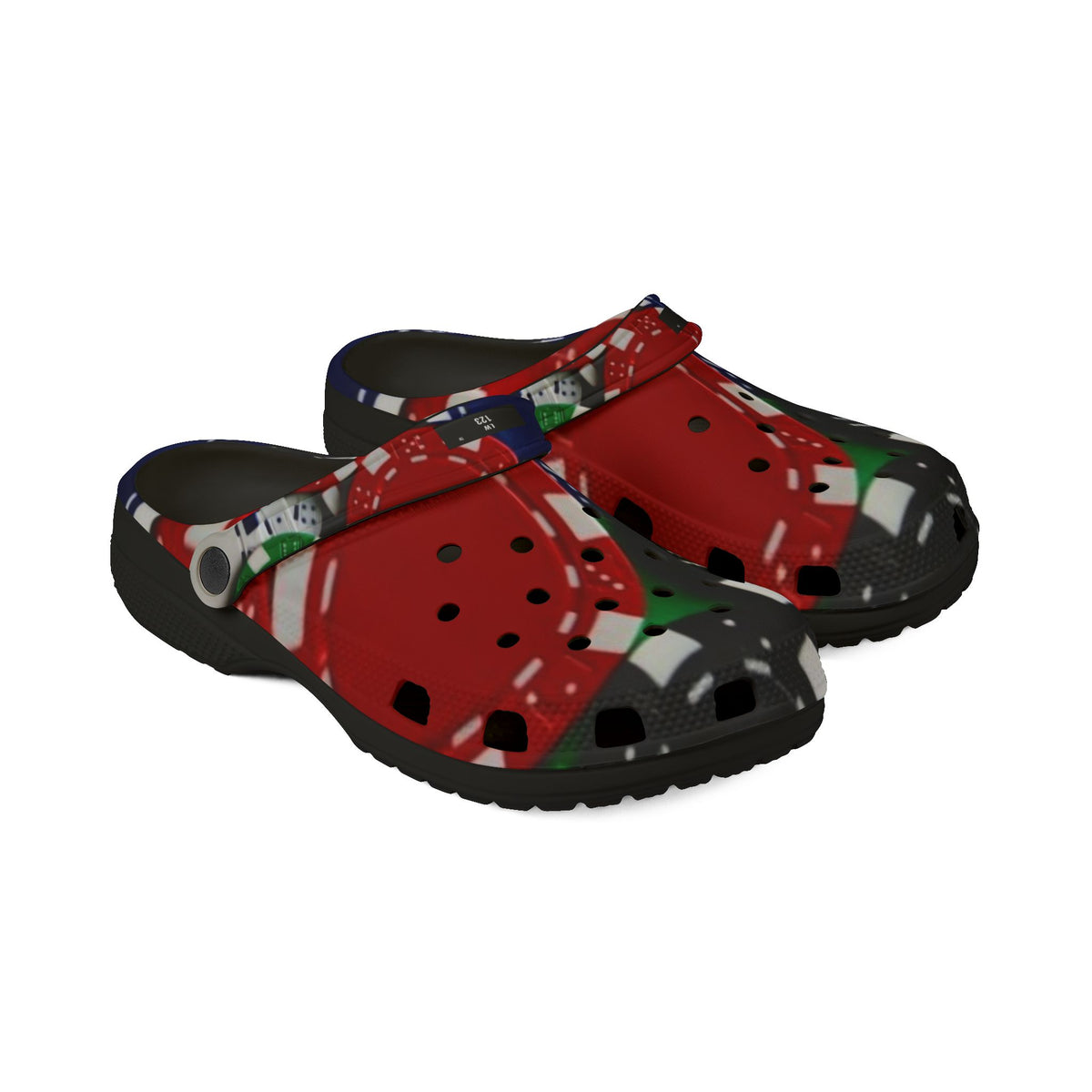 LW 123 Casino Poker Chip EVA Foam Clogs