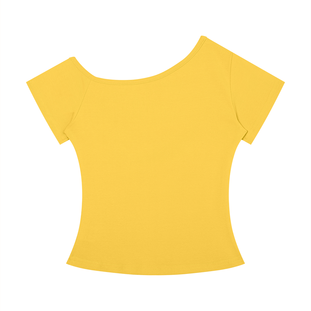LW 123 Women’s Off-the-Shoulder T-Shirt