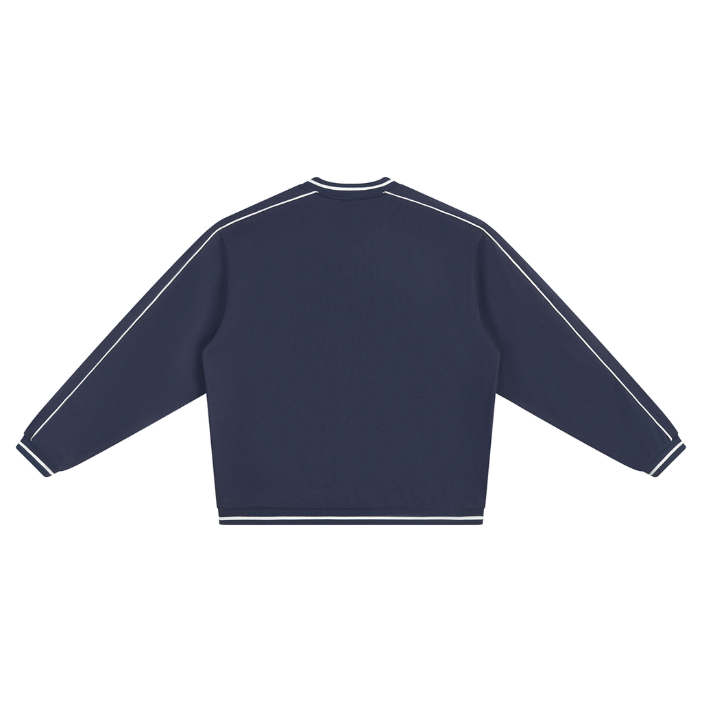 LW 123 Color Block V-Neck Sweatshirt