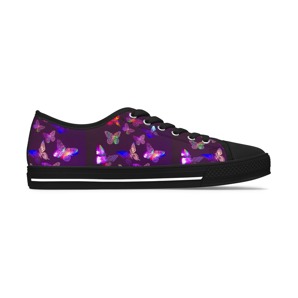 LW 123 Butterfly Print Low Top Sneakers