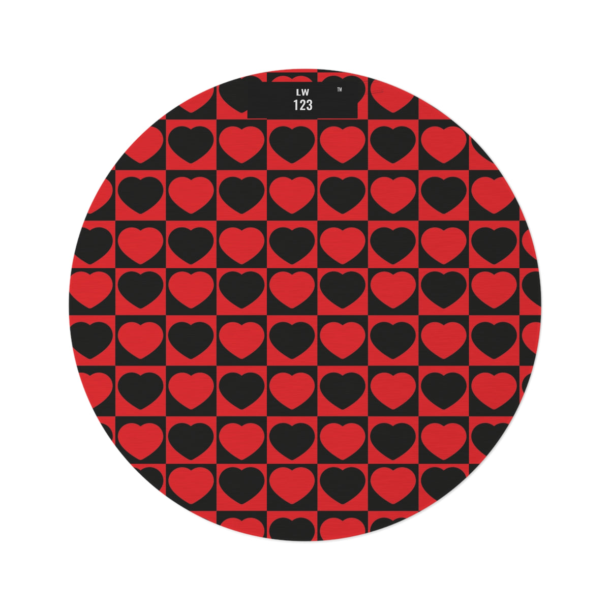LW 123  Round Rug