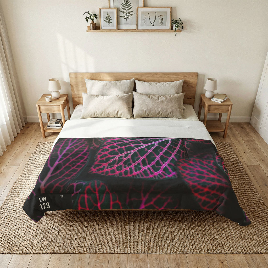 LW 123 Leaf Cotton Comforter
