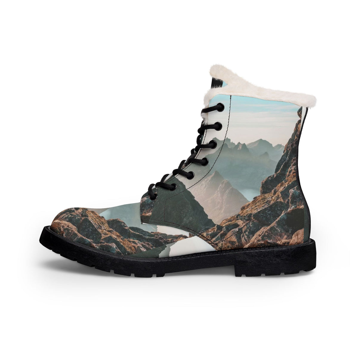 LW 123 Women's Fur and Leather Boots