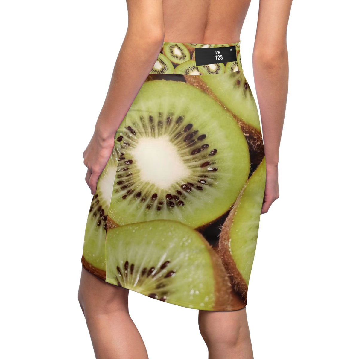 LW 123 Women's Pencil Skirt (AOP)