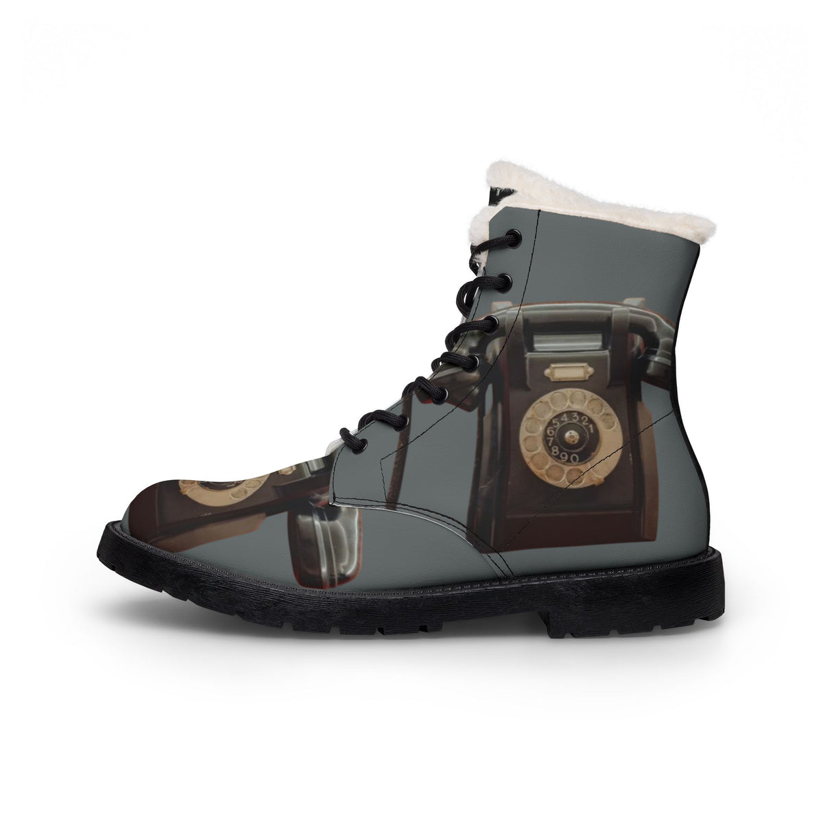 LW 123 Women's Fur and Leather Boots