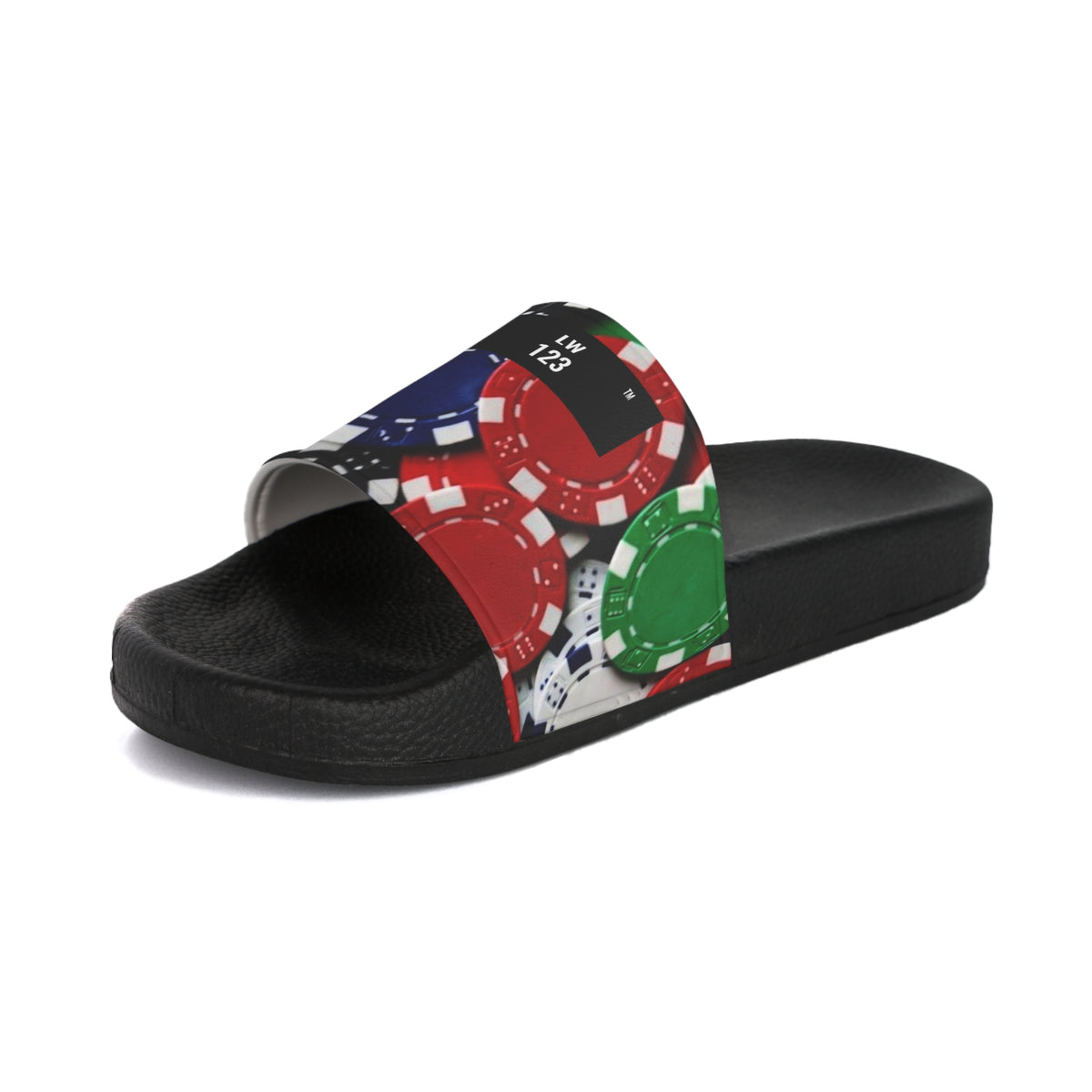 LW 123 Poker Chips Slide Sandals