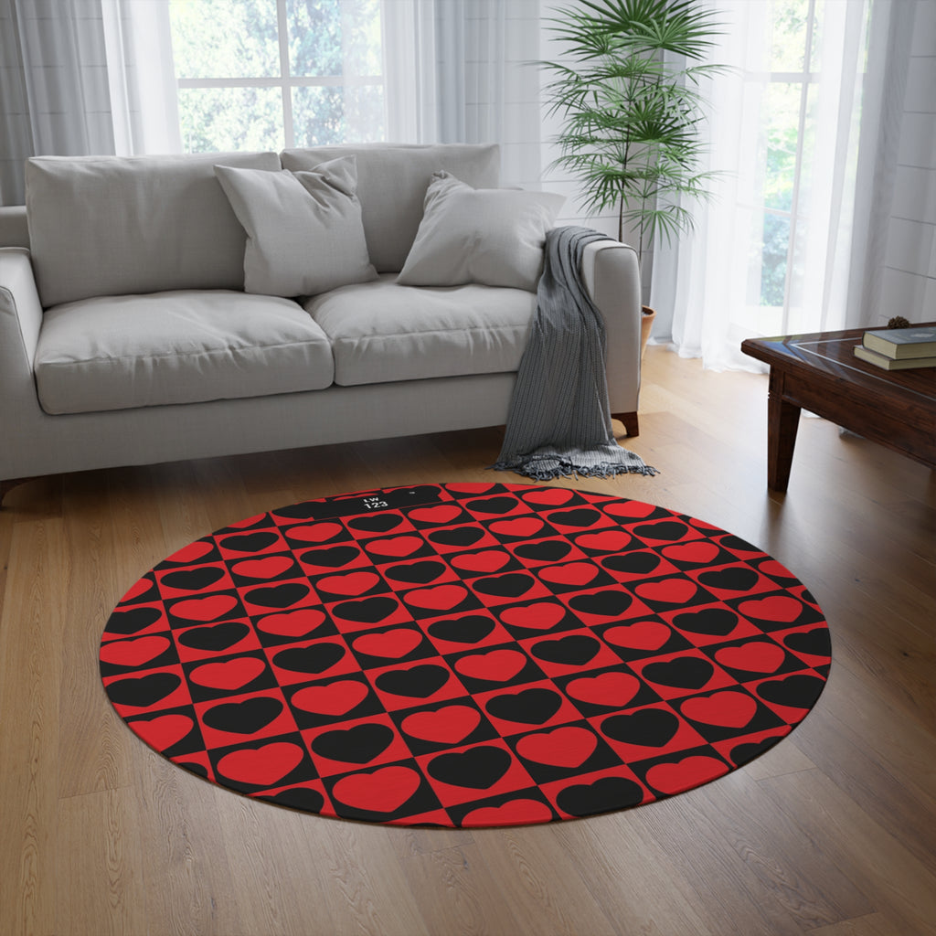 LW 123  Round Rug