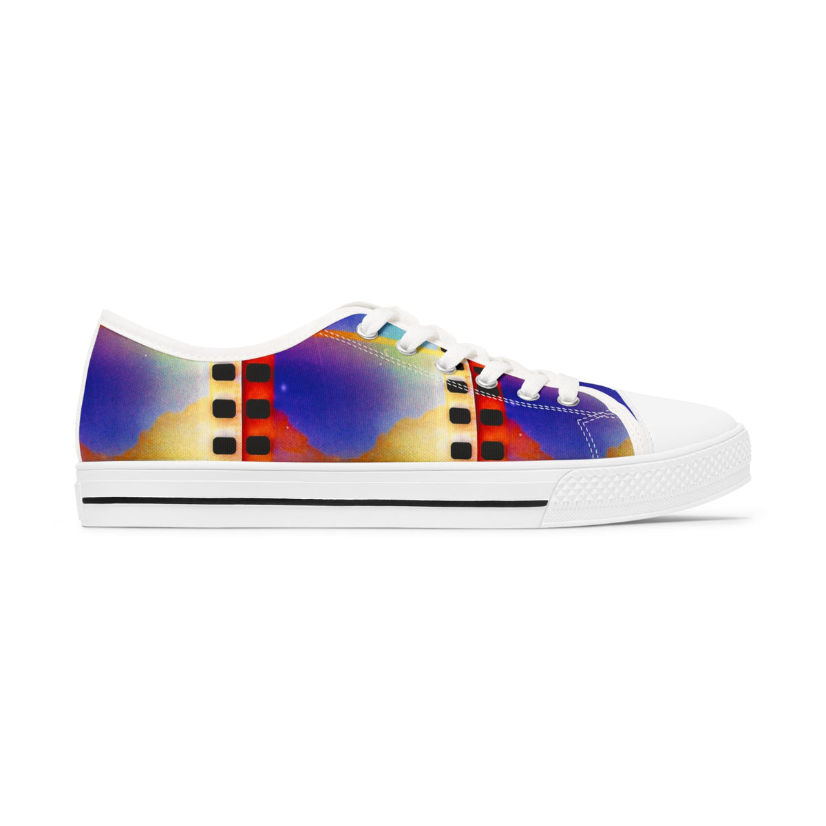 LW 123 Film Reel Gradient Low Top Sneakers
